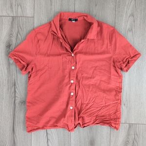 Benson Red Button down shirt